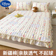 Disney (Disney) pure cotton summer skirt bed sheet three-piece set cotton bedspread baby type A bed cover mattress dust cover 2024 new Loli breathable and comfortable skin-friendly naked sleeping three-piece set pillowcase 1 pair 150cm*200cm
