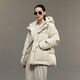 Govan Black Gold Goose Down Jacket Queen 5.0 Five-Platform 25 Years New Women's Puff Winter Down Jacket Platinum No. 5 L