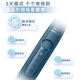 Philips (PHILIPS) Xiao Zhan recommends the electric toothbrush Diamond Series HX6730 upgraded official flagship authentic sonic cleaning plaque as a birthday and New Year gift for parents, boyfriend and girlfriend HX5161/05 Diamond 3 Matcha Green - Comes with 2 brush heads