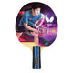 Ракетка для настольного тенниса Butterfly (BUTTERFLY), готовое изделие для начинающих, ракетка для тренировок школьников, двусторонняя обратная лента, с сумкой для ракетки, 5 звезд, держатель для ручки D5 (одинарный)