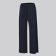 Lululemon 丨 Pantalones de pierna anchas de empalmes de mujer con rayos blandos con el contraste lw5huxa negro m