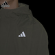 Adidas Jacket Men's 2025 Winter New Fitness Training Sports Woven Hooded Jacket Running Style KB7625 3XL