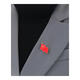 Fat Donglai's same five-star red flag brooch China's new trend suit jacket corsage accessories festival badge five-star red flag (1.8*2.5cm) small pin style
