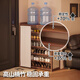 Small craftsman material shoe rack door multi-layer home simple dormitory storage shoe cabinet storage shoe rack five layers 50