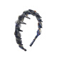 Xiangwan hairband, sweet, fashionable, wavy, high-ceiling hairband, hair accessory, face-washing hairband, toothed, anti-slip, for women
