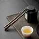 YIJUKE ebony pure titanium tea clip tea leaf clip high-end tea tweezers tea cup clip tea ceremony tea set accessories