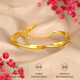 Junshi Lao Phoenix 999 Gold Bracelet Pure Gold Mobius Women's Bracelet for Mom and Girlfriend on Valentine's Day 10.88g