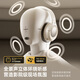 IKF King Pro3.0 Double Gold Label LDAC High Resolution Head-mounted Active Noise Reduction Bluetooth Headset New Wireless Wired Gaming Low Latency Super Long Battery Life Yunyan White