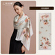Shanghai Story Silk Scarf Gift Box 100% Mulberry Silk High-end Mid-Autumn Festival Gift Scarf Shawl Gifts for Mom's Birthday Gifts for Women