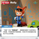 POP MARTPOPMART MOLLY Zootopia joint series trendy figure blind box gift Zootopia MOLLY Uniform Judy