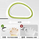 Cuchara de comida suplementaria Cuchara de bebé entrenamiento y aprendizaje para comer cuchara 316 Codo de acero inoxidable Autor de la bifurcación para niños Spoon 316 Naranja blanca de acero inoxidable [cuchara individual + caja de almacenamiento]