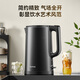 SUPOR hot water kettle electric kettle 2.2L large capacity all-steel seamless double-layer anti-scalding electric kettle 304 stainless steel 1800W high power SW-22J05A