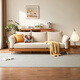 Lin's Home Sofa Living Room 2025 New Simple Log Style Solid Wood Leg Fabric Small Apartment Straight Row Sofa Home S023