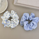 Su Chun Korean Oni Neues blaues Polka Dot College Haarring vielseitiger Pendler Feel