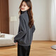 Shexi (Srcr) 440g thickened cashmere high-quality loose woolen sweater for women to wear autumn and winter knitted base sweater