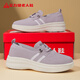 
Zulijian elderly shoes for women's lightweight soft sole sneakers soft sole mother shoes casual walking shoes 6175K purple 36