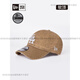 NEW ERA New Yihua spring and summer MLB curved brim retro washed old baseball cap fashionable street visor for men and women 13773996 brown_San Diego Padres adjustable