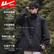 Pull back jacket men's autumn assault hooded jacket men's trendy versatile casual sportswear outdoor waterproof men's clothing