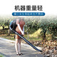 Piggy gasoline hair dryer engineering road administration blower wind power fire extinguishing road sweeper snow blower two-stroke high-end EB9757.0 horsepower