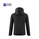 Bimax 2025 Autumn New Running Rubik's Cube Fleece Jacket v5 Men's and Women's Outdoor Leisure Warm Sports Jacket Night Black Male XL