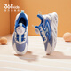 361 zapatos para niños para niños para cuatro temporadas para niños y niñas de 3 a 14 años para impulsar la perilla tecnológica Zapatillas Azul 31