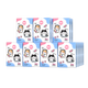 Flower handkerchief paper cute pet cat small pack paper towel toilet paper napkin facial tissue wet water toughness wholesale 3 layers 6 pieces * 50 pack colorful cat handkerchief paper
