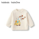 Balabala children's clothing baby sweater children's sweater boys and girls 2025 winter round neck sweater cute 209425103207