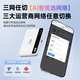 Taitong 2025 New True 5G Portable Mobile WiFi Jingdong Official Genuine Three Networks Universal Car Portable Wireless Network Card Router Card-Free Unicom Telecom Unlimited Traffic Speed Version-True Three Networks SF Express Free Data
