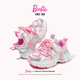 Barbie Girls Spring and Autumn Sneakers Girls Outdoor Casual Shoes Soft Sole Daddy Shoes DA6913 Pink 35