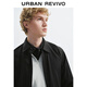 UR2026 spring new men's clothing simple commuting temperament versatile long-sleeved cardigan shirt UMM250051 black XS