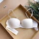 La PerlaLaperla SEXY TOWN basic series solid color underwear shoulder strap detachable bra white 70B