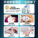 Small bubble beauty instrument beauty salon new hydrogen and oxygen large bubble blackhead absorbing and hydrating instrument face wash and cleansing machine upgraded green hydrogen and oxygen 6 in 1 + cart