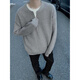 Du Xiaoxian Henry collar knitted sweater men's autumn and winter half-zip inner bottoming shirt trendy high-end loose sweater black main picture XL recommended 120-140Jin Jin equals 0.5 kg
