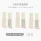 The first choice for texture, yoga socks for women, solid color cotton mid-calf floor Pilates autumn and winter split toe five-finger socks, beige, 3 pairs