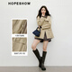 Red Sleeve Bath Style Khaki Windbreaker 2025 AUTOMNE NOUVELLE COULEUR CONTRASTINGE FEMMES PU DRAVE PU DRAPS STOIRE BRITANNIQUE VEATURE HEURD KHAKI 038 (PRE-vente 9.19) M