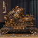 Tuojin fortune-bringing golden toad cornucopia ornaments golden cicada toad home office opening gifts shop cashier counter crafts in stock A style large wealth-gathering golden toad gilded (