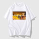 Er Jiangong Northeast Family Ivory Mountain Ivory Mountain Nordosten F4 Beatles Fan Wei Zhao Benshan Zhao Si liu Neng Kurzärmelte T White Northeast F4 Buchstabe Version L 2L 15125jin [Jin gleich 0,5 kg]