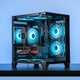 Colorful amd Ruilong r5 9600x/9500f rtx5070/5060ti/5050 graphics card sea view room desktop assembly computer host game e-sports flagship store diy complete machine eight R5 9600X+5070+500G+16G