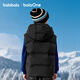 Balabala children's down vest girls boys down jacket top children's clothing 2025 winter clothing warm trend 208425101202