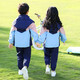 芯时代团体服 幼儿园园服秋冬装冲锋衣三件套一年级小学生班服冬季校服 【五件套】8802款+719女生套装 100