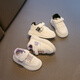 Tyrannis' same-quality children's white shoes, autumn new girls' soft-soled boys' shoes, breathable children's sports shoes, purple soft non-slip shoes 22