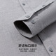 Hodo light luxury wool & supple modal autumn and winter skin-friendly breathable long-sleeved shirt striped cardigan shirt jacket