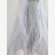 High-end banquet evening dress female fairy princess dress 2025 new adult ceremony 18th birthday performance host silver XS