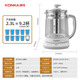 KONKA Health Kettle Tea Boiler Flower Tea Kettle 2.3L Constant Temperature Kettle Insulated Boiling Water Kettle Electric Kettle Glass Tea Kettle With Filter KYSH-2307E-W(C)