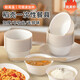 Rice husk disposable tableware food grade household degradable thickened family dinner high temperature wedding special dining bowl thickened 350ML rice husk bowl 20 pieces