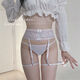 Mengbai My Sexy Lace Design Adjustable Garter Leg Ring One Thread Sexy Panties Black One Size Recommendation 110Jin Jin is equal to 0.5kg within