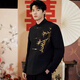 GOKU Men's New Chinese Style Engagement Dress Stand Collar Mao Suit Suit Chinese Style Embroidered Suit for Marriage Tang Suit Men Golden Bamboo Jacket + Pants L Recommended weight 110-130 Jin Jin equals 0.5 kg