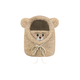 Hat winter women's warm mask neck scarf all-in-one hat windproof and coldproof ear protection bear hat cute cartoon hat khaki