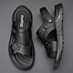 [Venta directa en la fábrica] Sandalias Verano para hombres Nuevos sandalias de desgaste de cuero genuino de cuero genuino