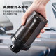 Wilkie shaker cup protein powder cup fitness shaker cup large capacity sports water cup mixing ball plastic portable with scale black shaker cup with mixing ball 500ml